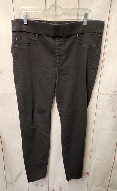 Liverpool Women's Size 14 Black Pants The Skinny