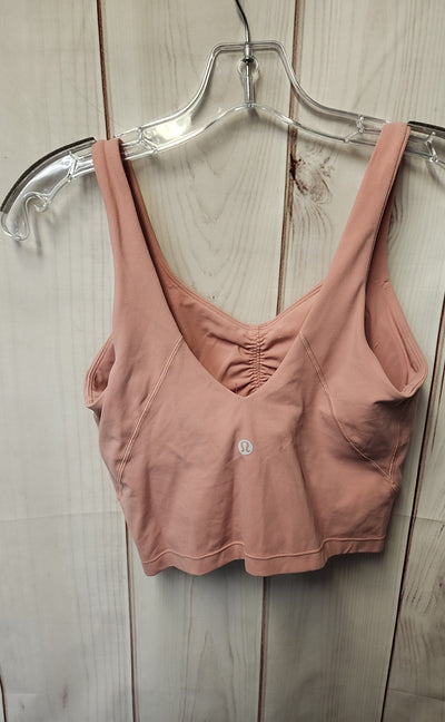 Lululemon Women's Size 4 Pink Sports Bra