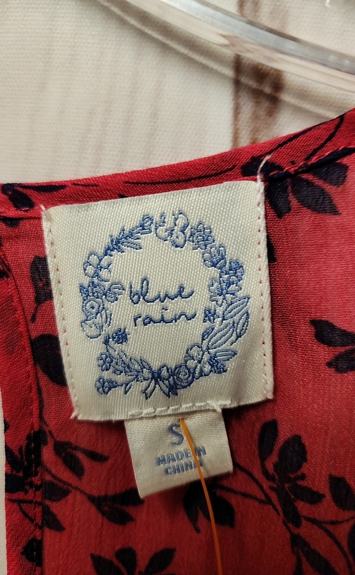 Blue Rain Women's Size S Pink Floral Dress