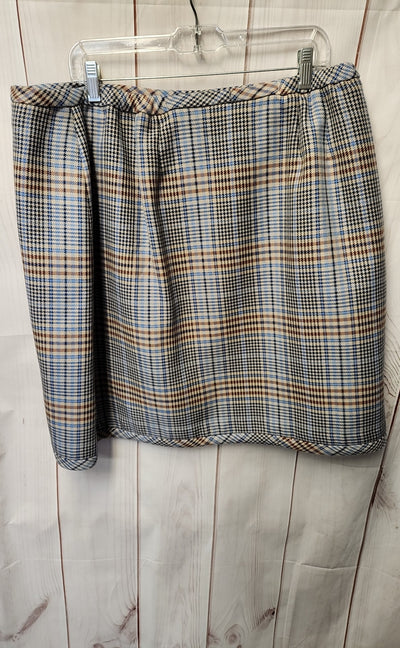 Talbots Women's Size 16 Blue Skirt