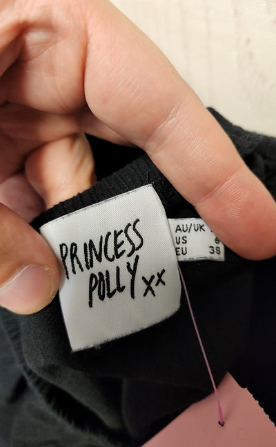 Princess Polly Women's Size 6 Black Dress