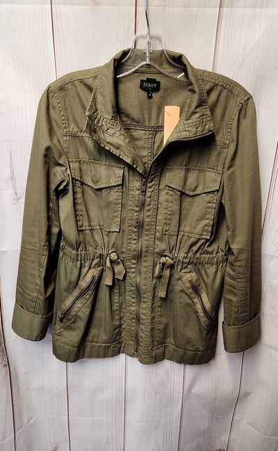 J Crew Women's Size XS Olive Green Jacket