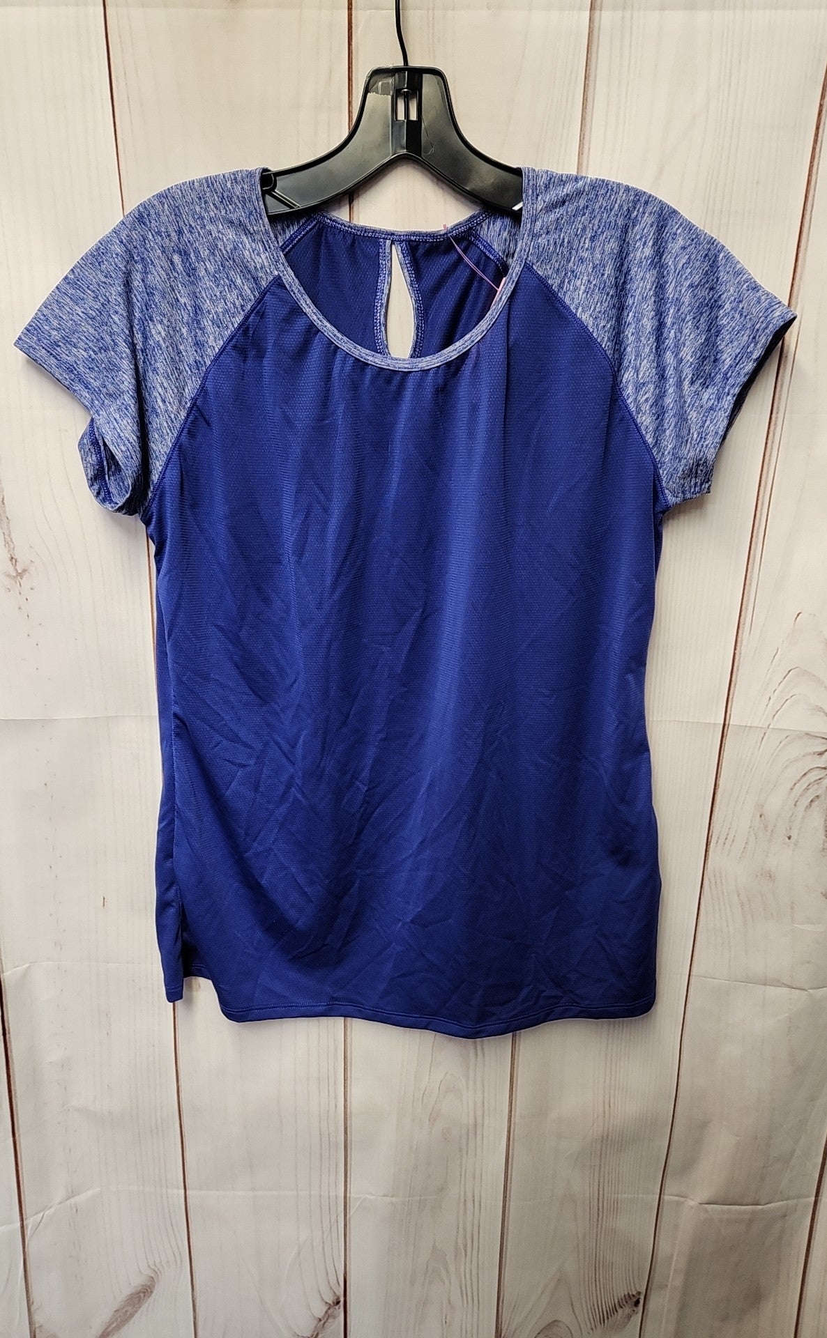 New Balance Women's Size L Purple Short Sleeve Top