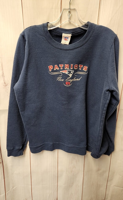 New England Patriots NFL Women's Size XL Blue Sweatshirt
