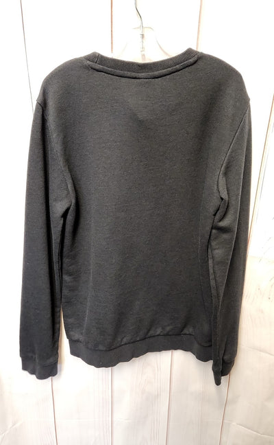 Adidas Girl's Size 10/12 Black Sweatshirt