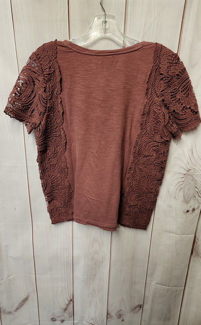 Loft Women's Size S Pink Short Sleeve Top