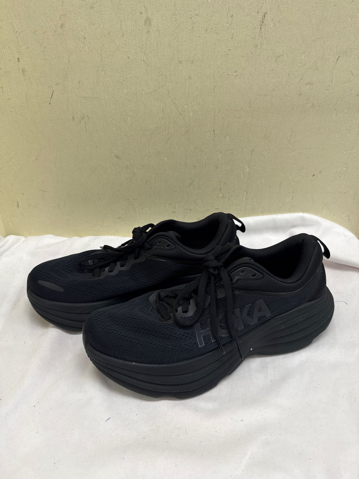 Hoka Men's Size 8 Black Sneakers Shoes
