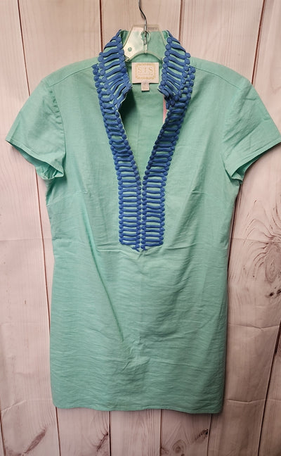 Sail to Sable Women's Size M Teal Dress