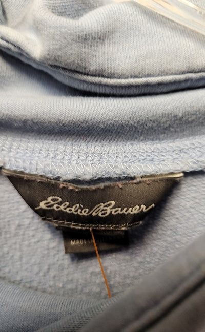 Eddie Bauer Women's Size L Light Blue Sweatshirt