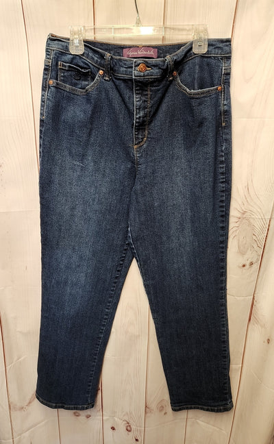 Gloria Vanderbilt Women's Size 32 (13-14) Blue Jeans