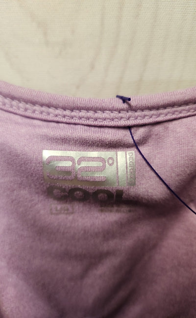 32 Degrees Women's Size L Purple Active Top