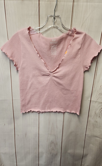 Pink Republic Women's Size M/L Pink Short Sleeve Top