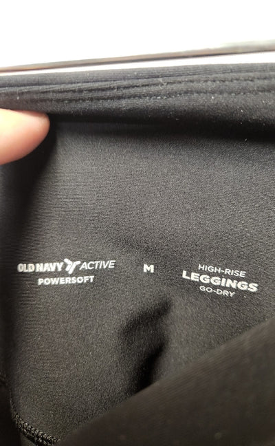 Old Navy Women's Size M Black Leggings
