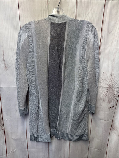 NWT Chico's Women's Size 3 = XL Gray Cardigan