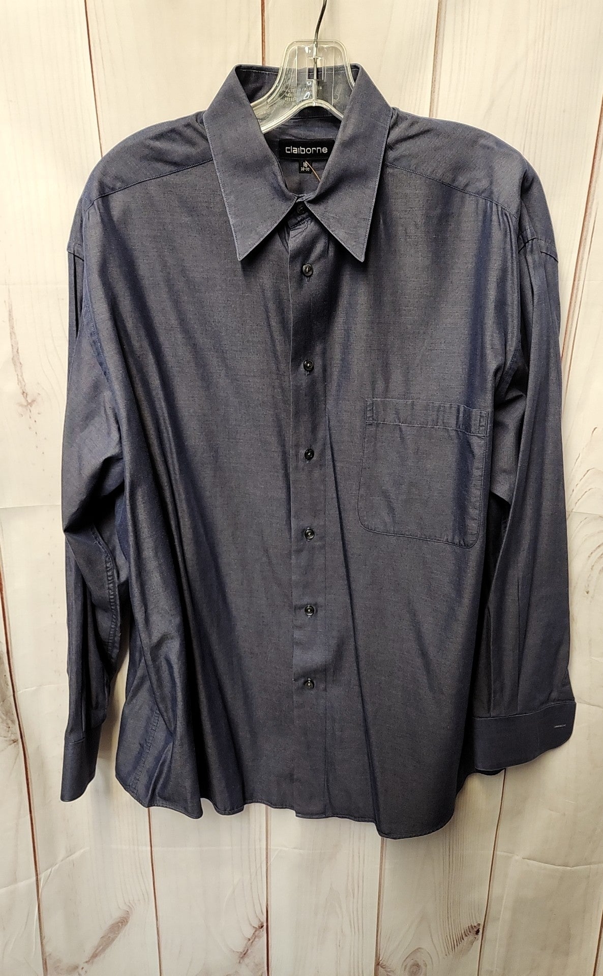 Claiborne Men's Size L Navy Shirt