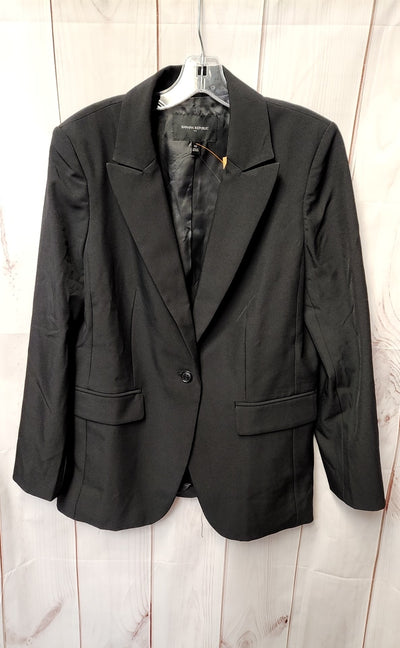 Banana Republic Women's Size 10 Black Blazer