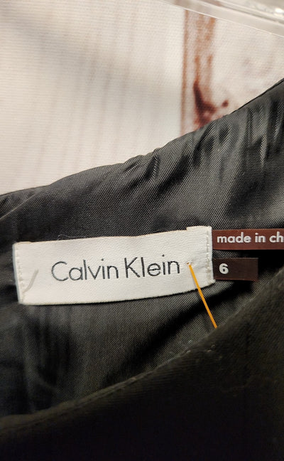 Calvin Klein Women's Size 6 Black Dress