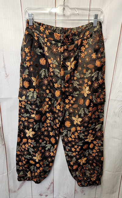 en saison Women's Size S Brown Floral Pants
