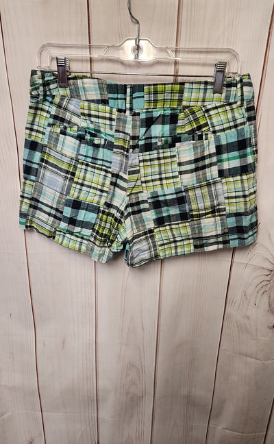 British Khaki Women's Size 8 Blue Shorts