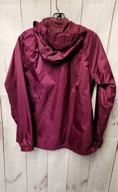 LL Bean Women's Size M Purple Raincoat