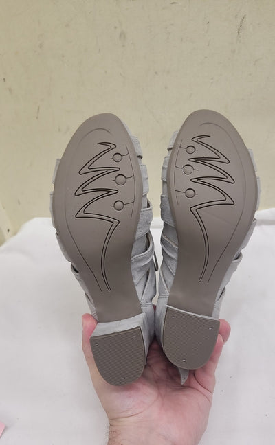 Earthies Women's Size 10 Gray Sandals Shoes