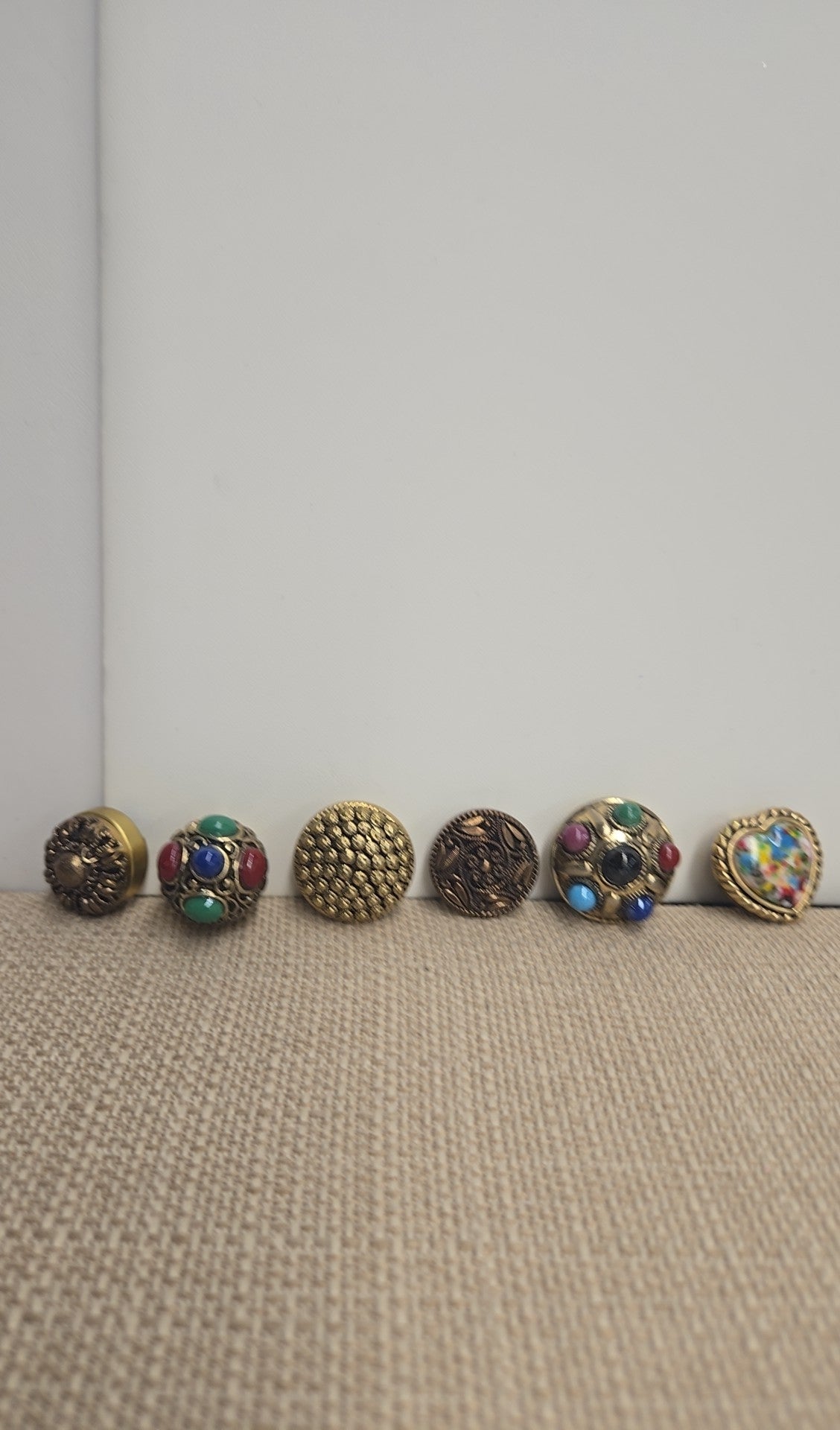 6PCS Button Covers