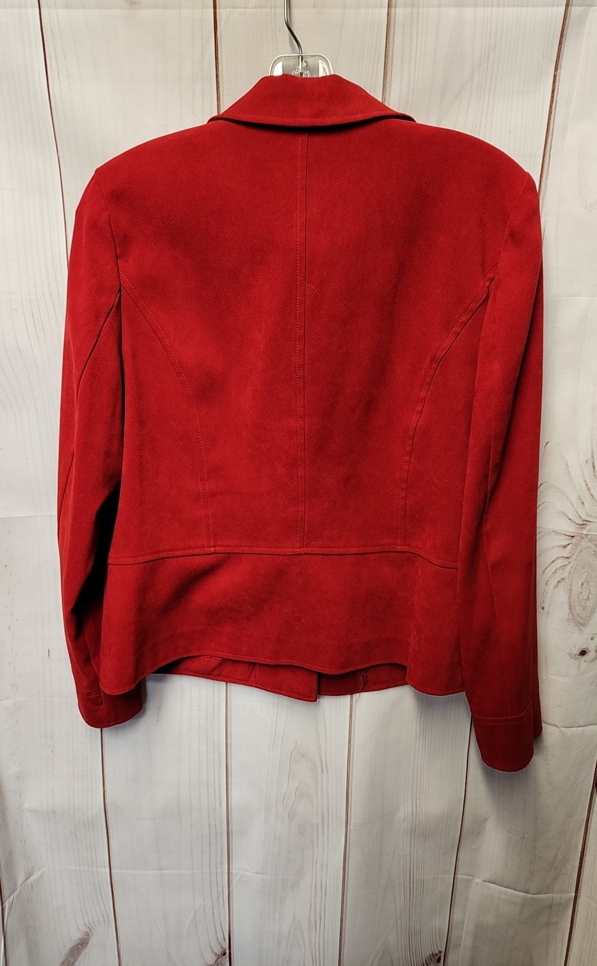 JM Collection Women's Size 10 Petite Red Jacket