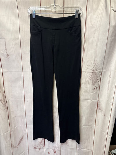 Express Women's Size XS Black Pants Columnist Boot High Rise
