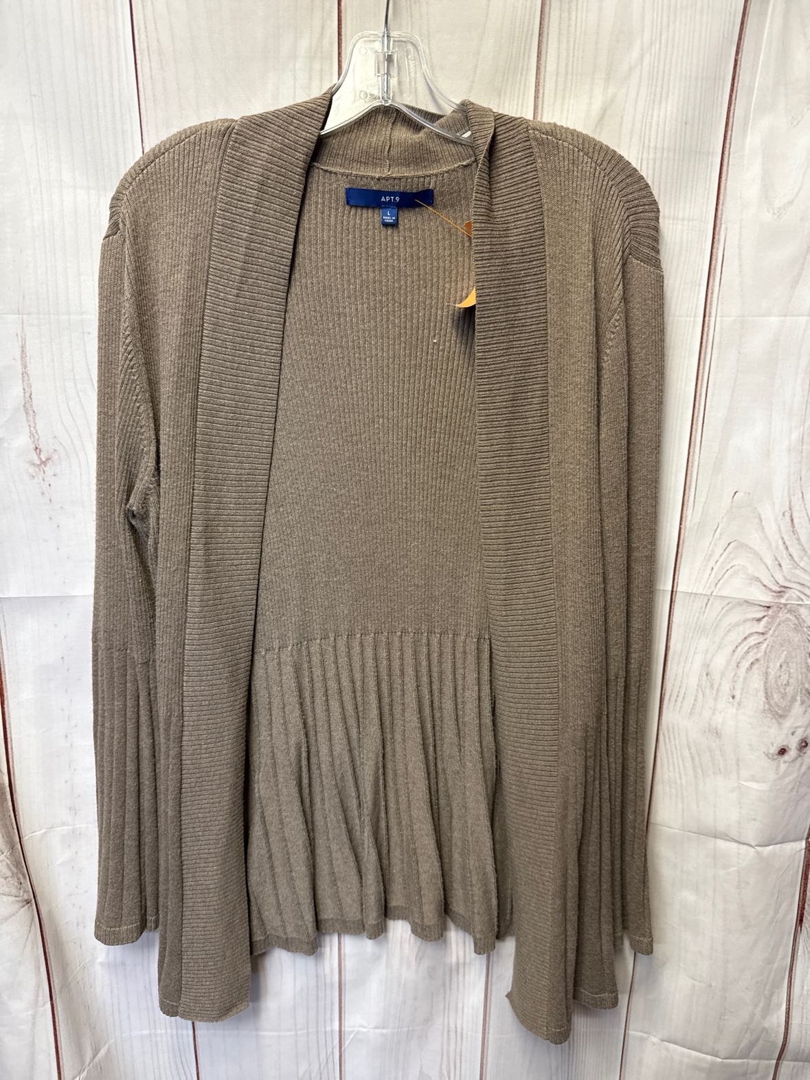 Apt 9 Women's Size L Brown Cardigan