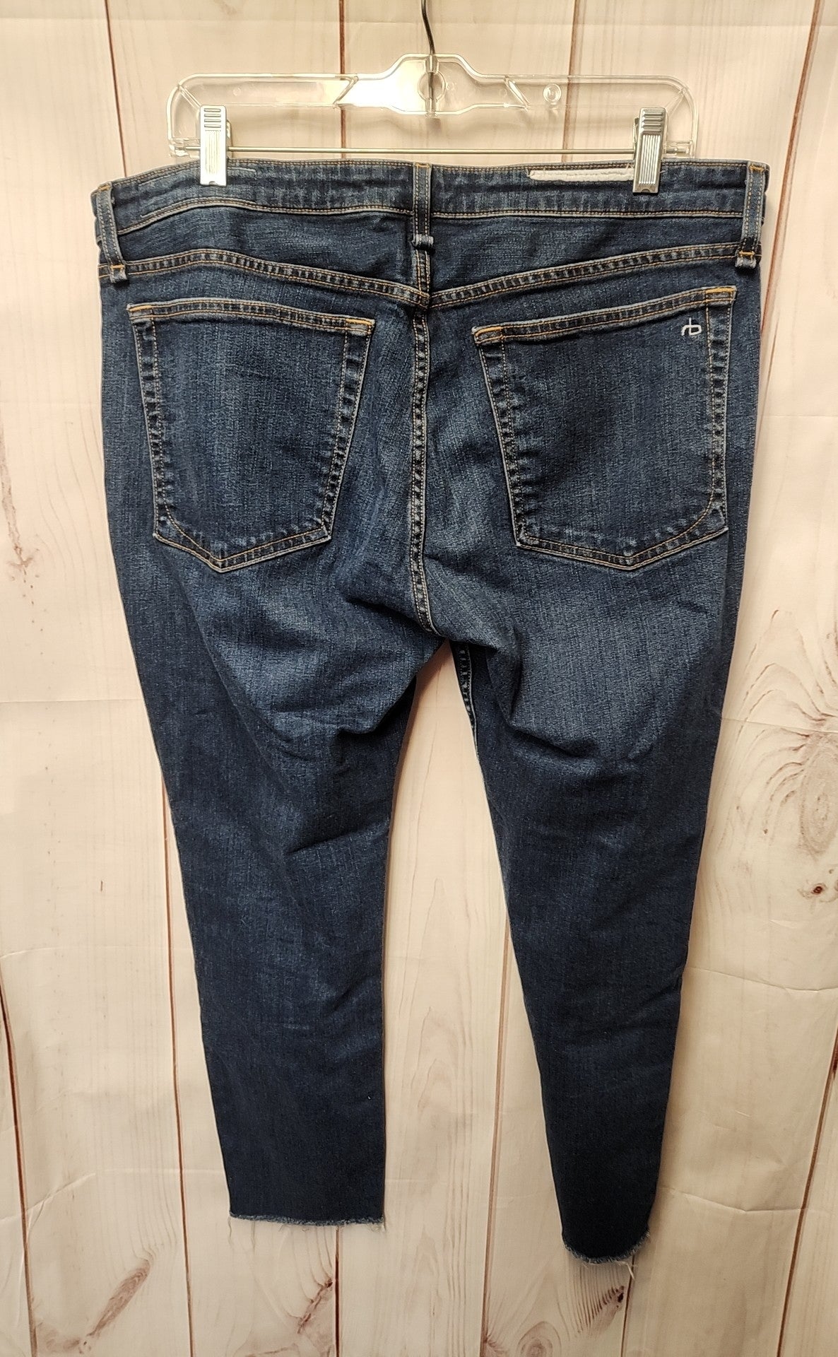 Rag & Bone Women's Size 32 (13-14) Blue Jeans Dre Low Rise Slim Boyfriend