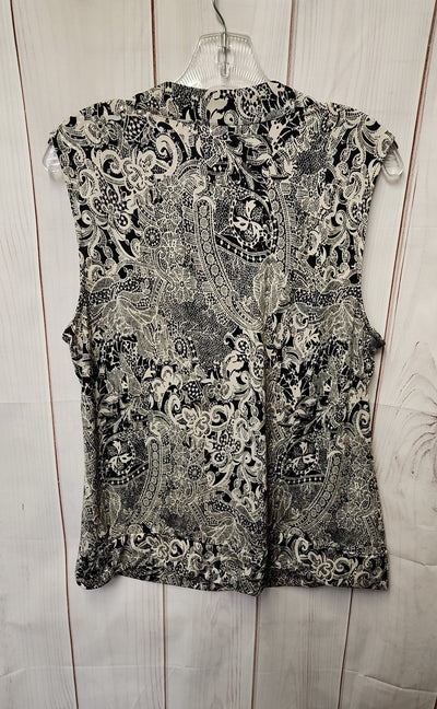 Alfani Women's Size XL Beige Sleeveless Top