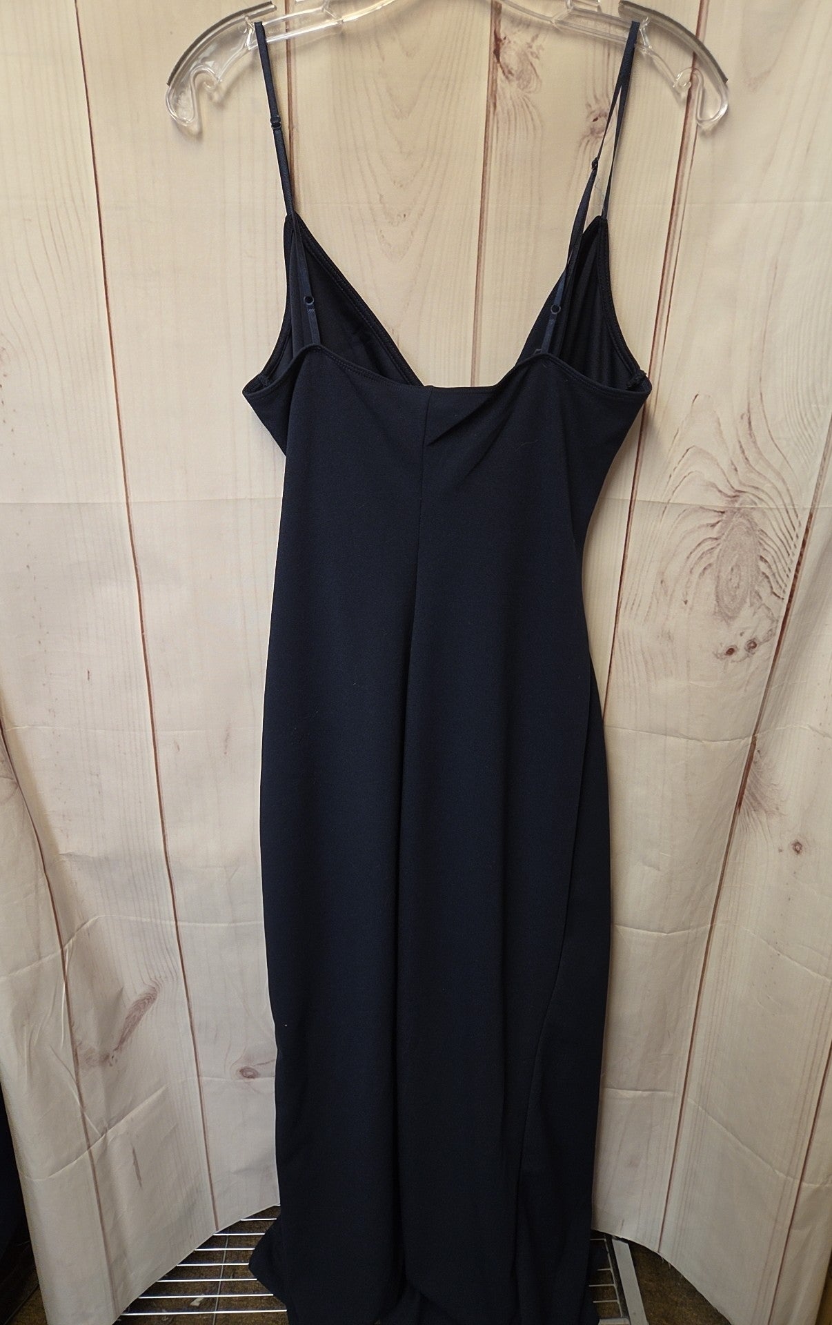 emerald sundae navy blue dress Emerald Sundae Womens V Neck Mini Bodycon Dress In Navy