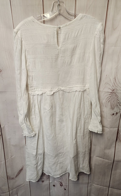 NWT Caslon Women's Size M White Dress