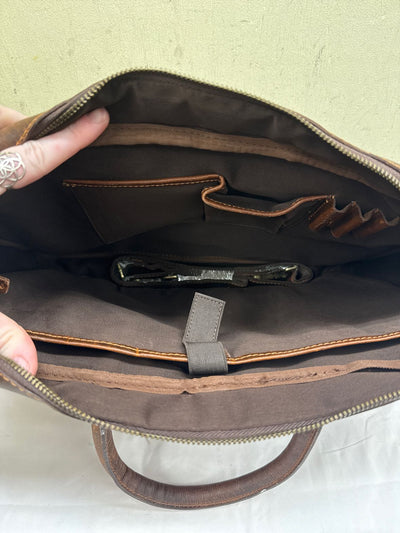 Brown Leather Briefcase
