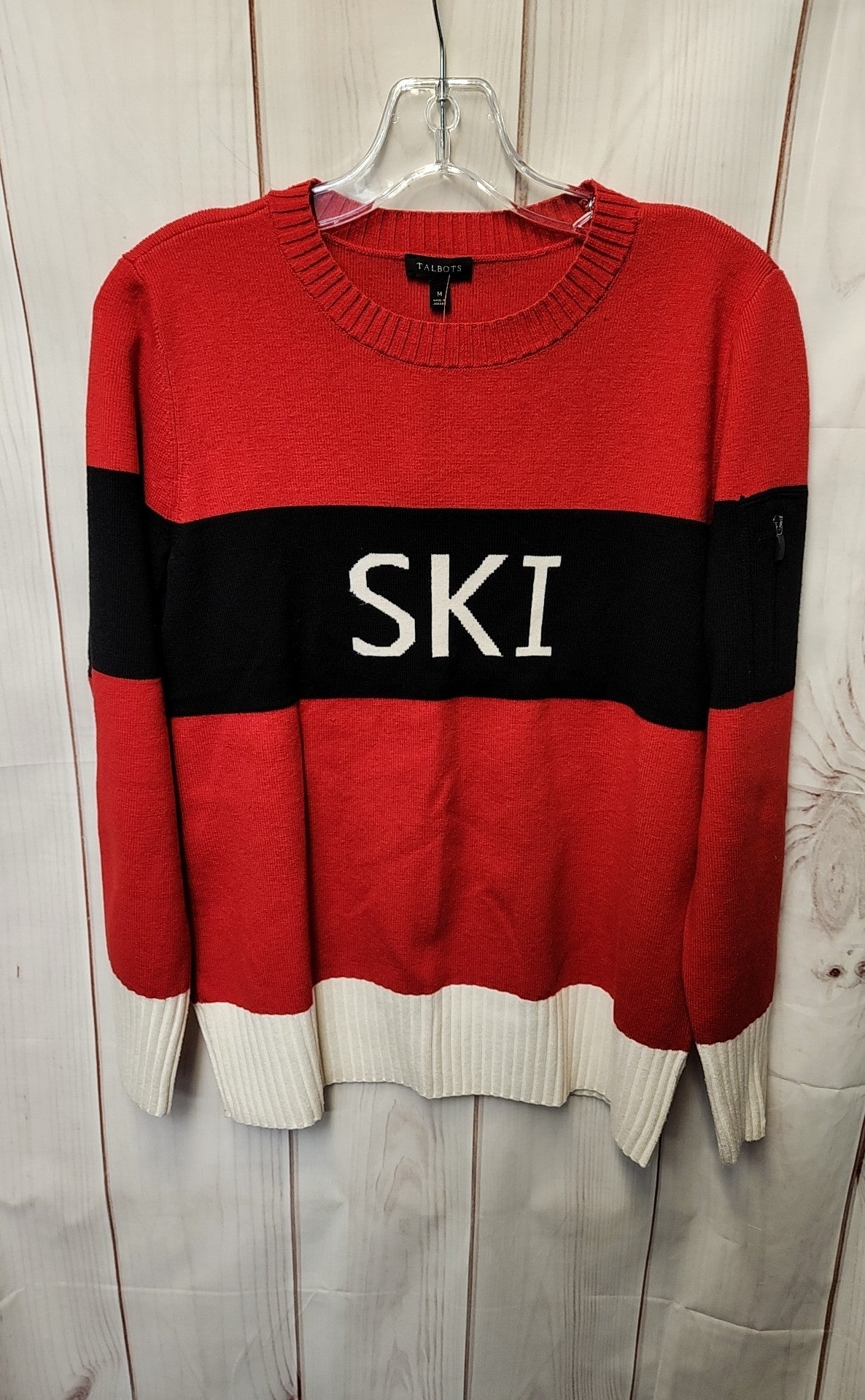 Talbots Women's Size M Red Sweater