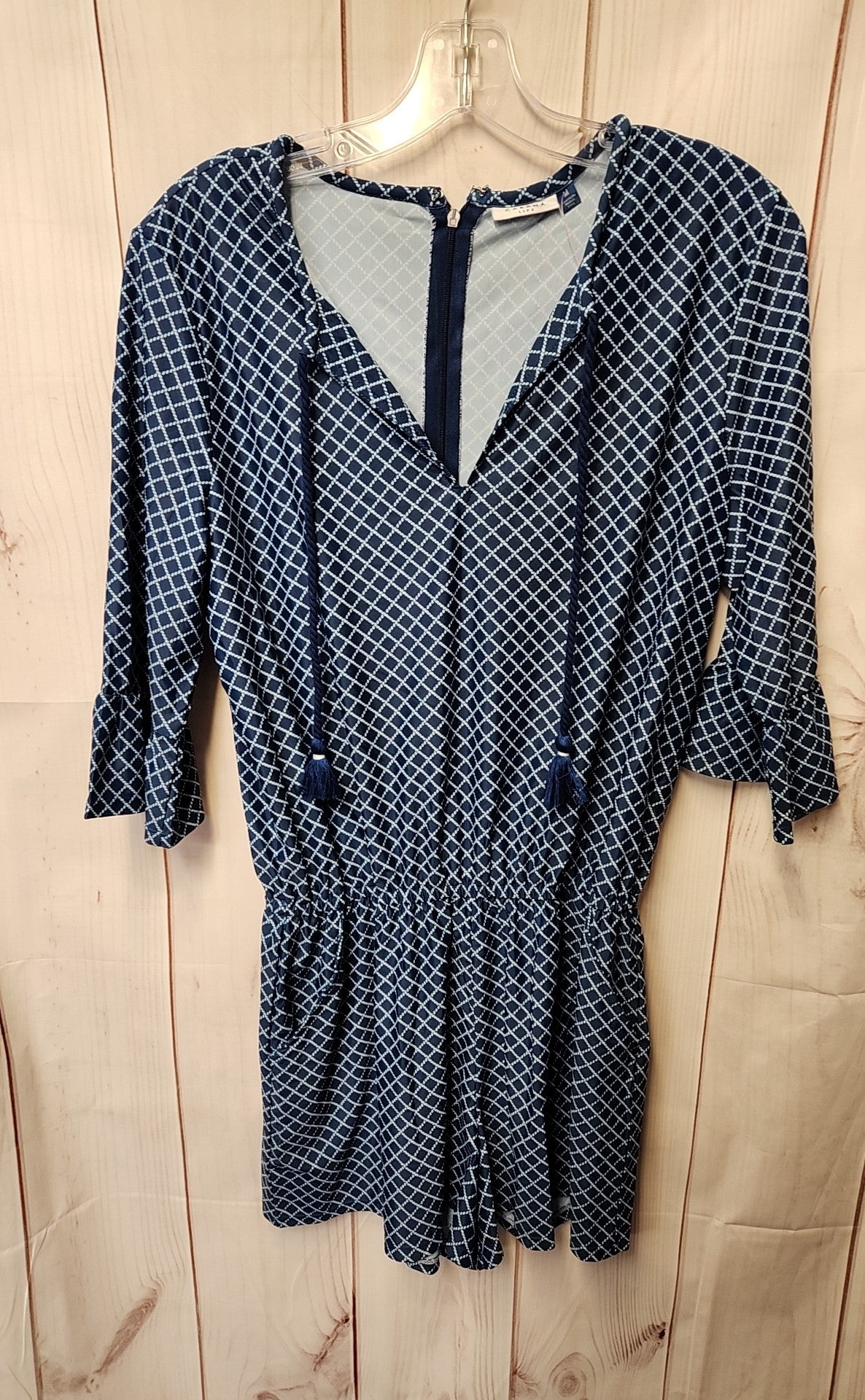 Cabanalife Women's Size M Blue Romper