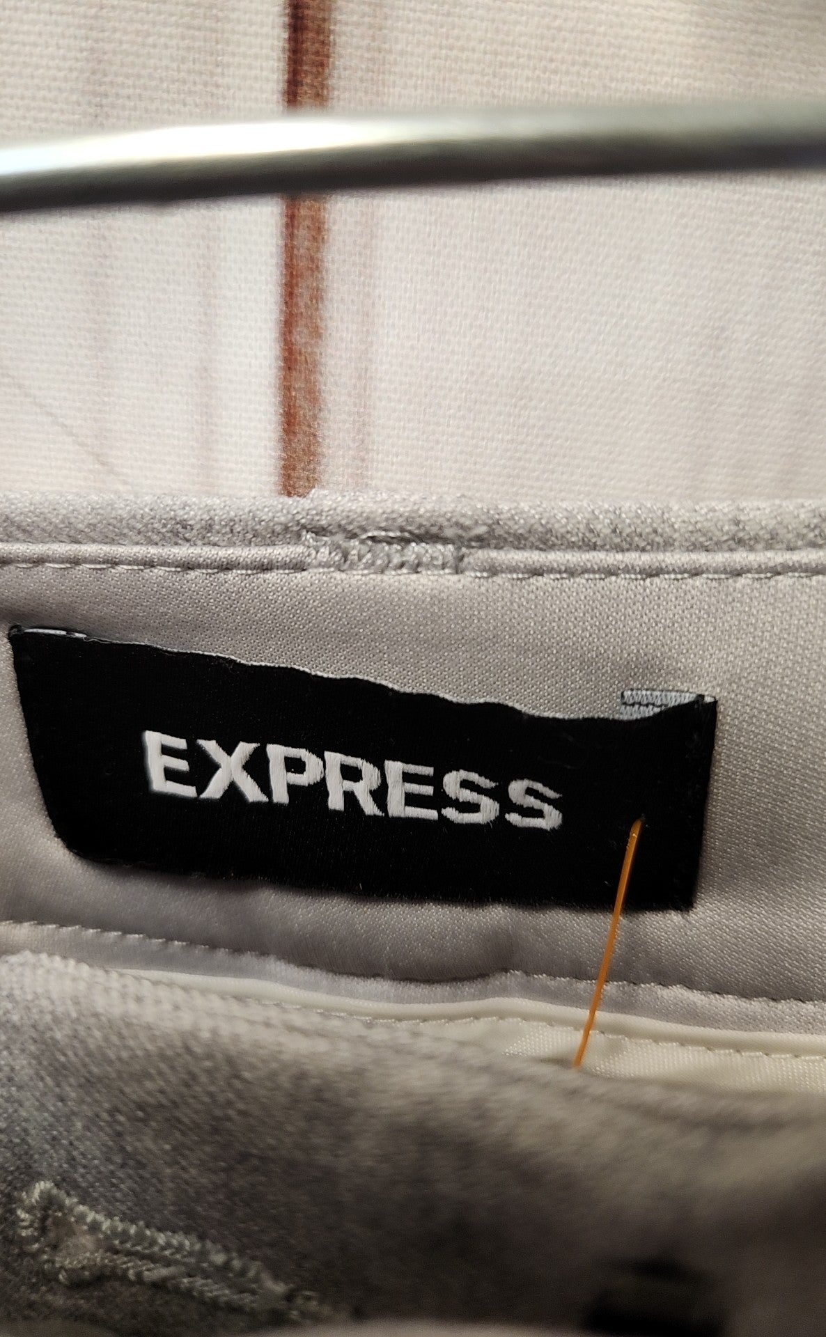 Express Women's Size 2 Gray Pants Columist Barely Boot High Rise