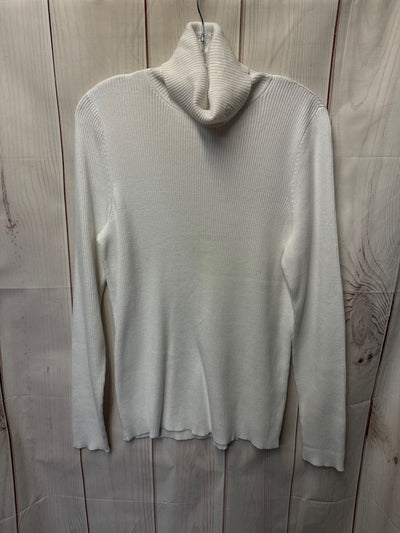 Lauren by Ralph Lauren Women's Size XL White Sweater