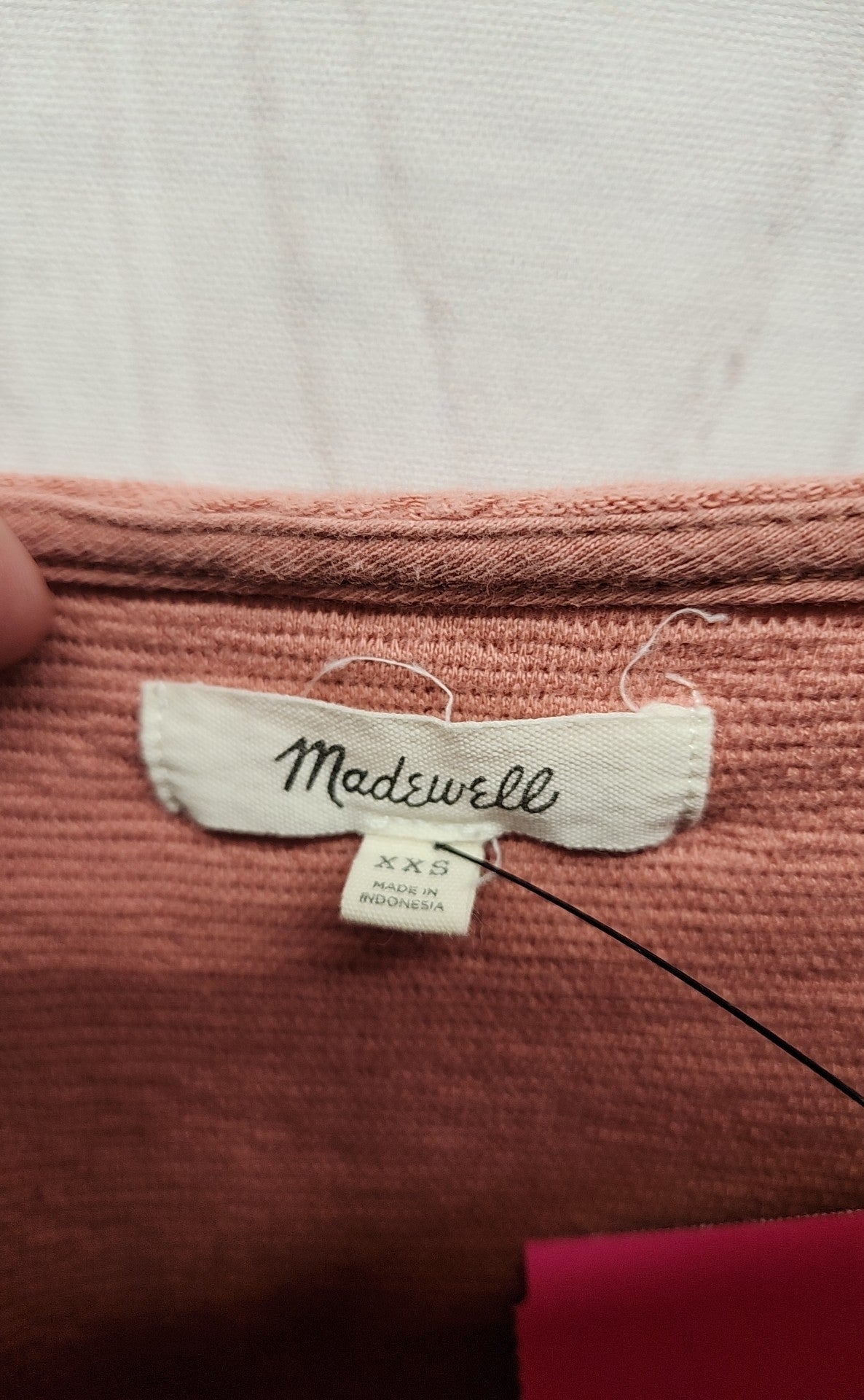 Madewell Women's Size XXS Pink Short Sleeve Top