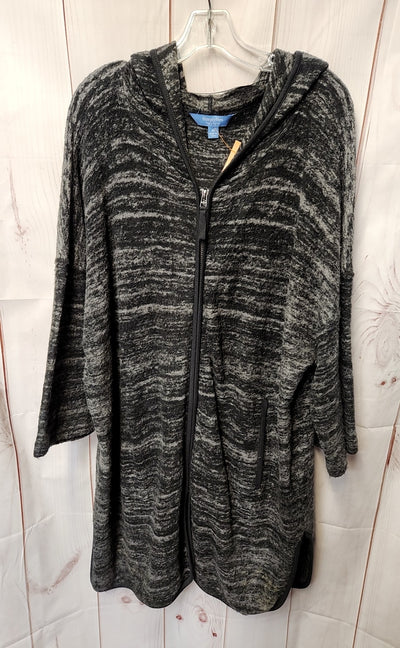 Simply Vera Women's Size XL Gray Jacket