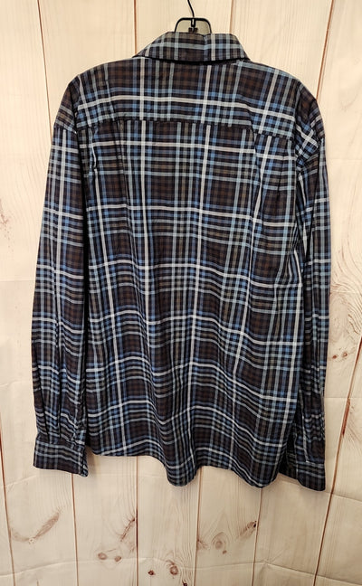 Rodd & Gunn Men's Size 2X Blue Shirt