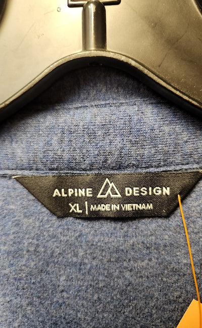 Alpine Design Men's Size XL Blue Sweatshirt