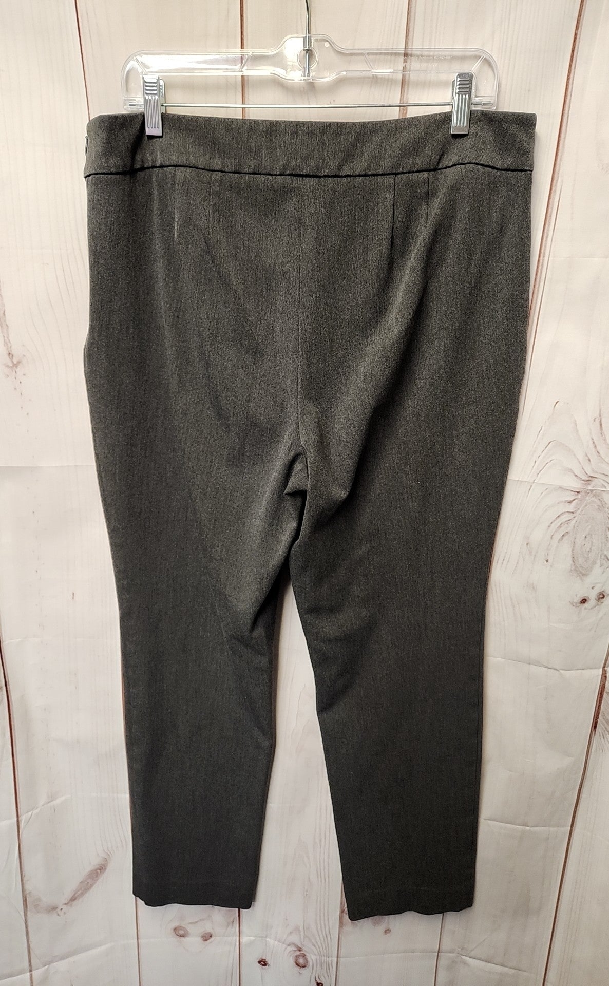 Talbots Women's Size 14 Gray Pants Refined Bi-Stretch Pant