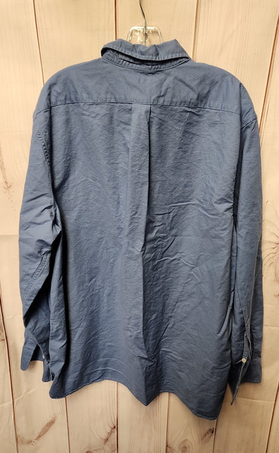 Banana Republic Men's Size XL Blue Shirt
