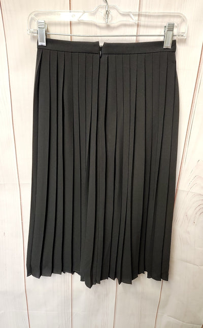 J Crew Women's Size 00 Petite Black Skirt
