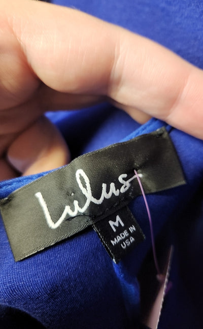 Lulus Women's Size M Blue Dress
