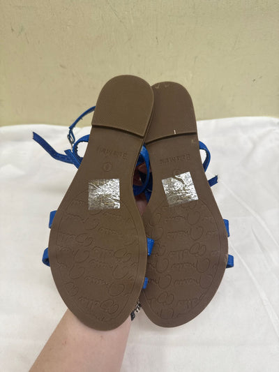 Bella Marie Women's Size 8 Blue Sandals