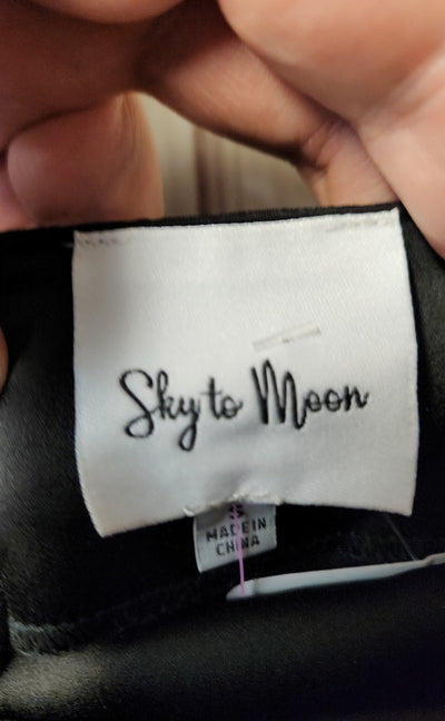 NWT Sky to Moon Women's Size S Black Dress