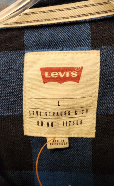 Levis Men's Size L Blue Shirt