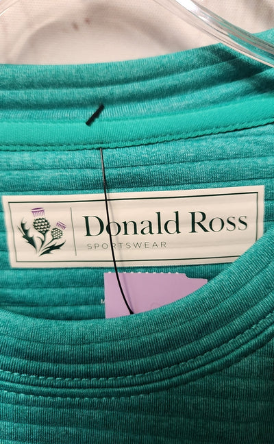 NWT Donald Ross Men's Size M Green Shirt UPF 50+